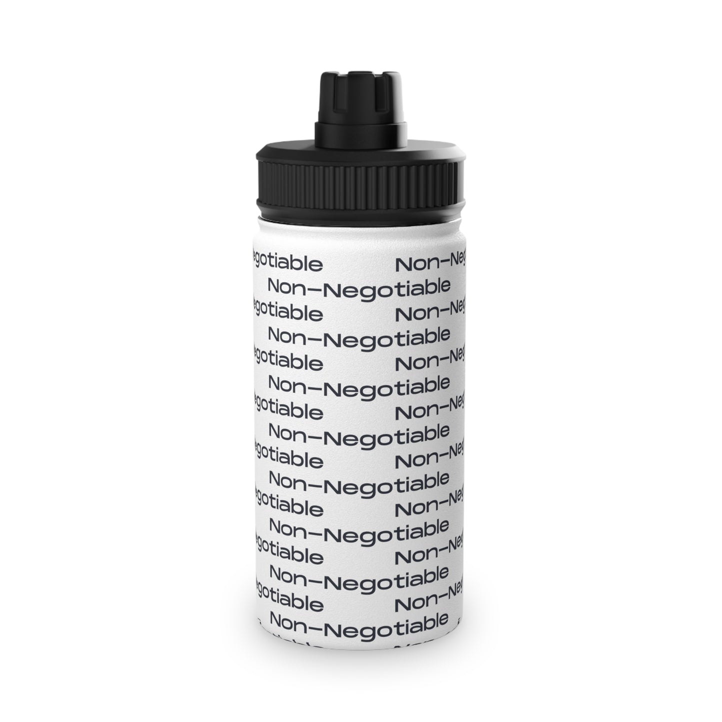 Non-Negotiable Stainless Steel Water Bottle