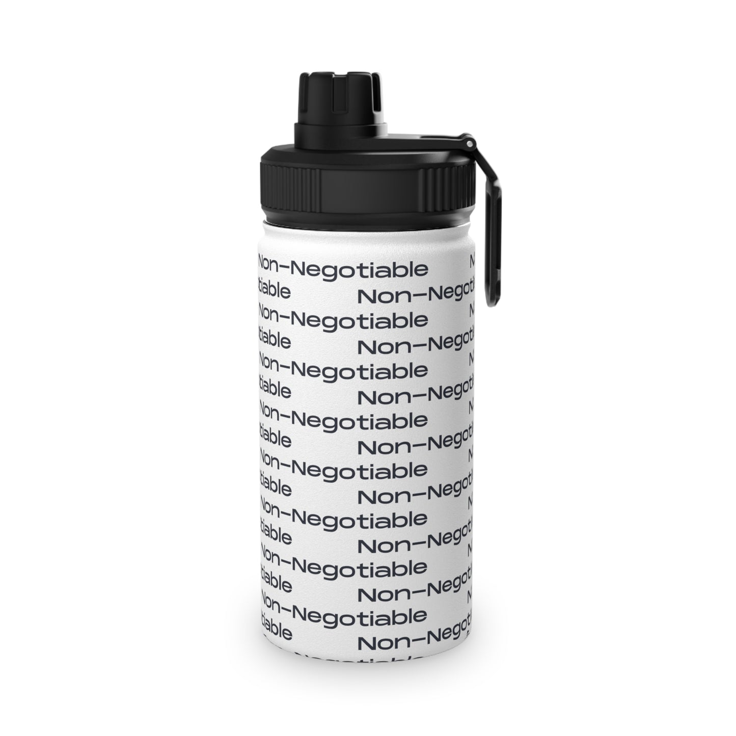 Non-Negotiable Stainless Steel Water Bottle