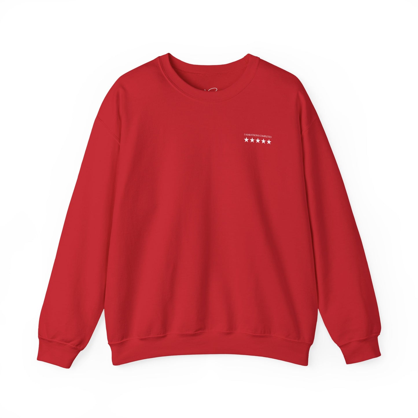 Marathons Completed Crewneck Sweatshirt