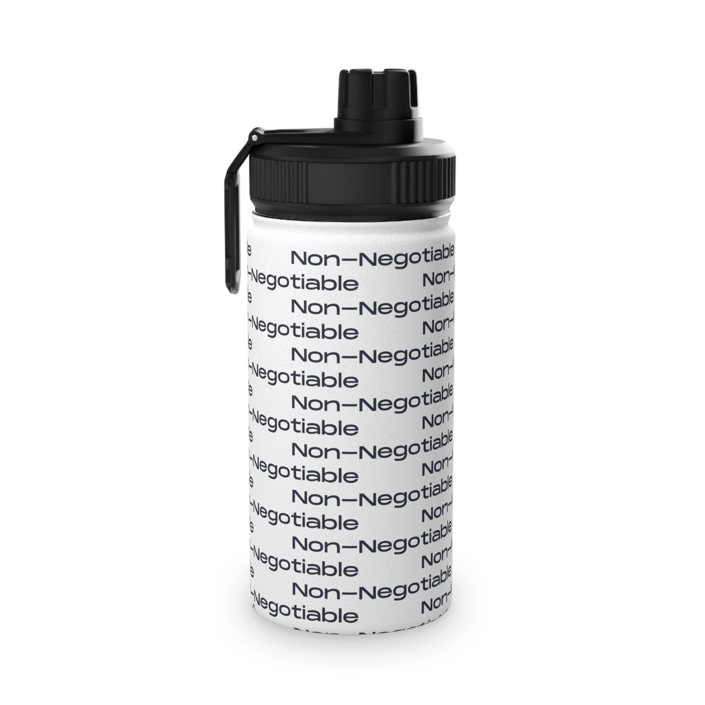 Non-Negotiable Stainless Steel Water Bottle